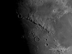 Luna con camera planetaria qhy5  mak127 star adventure 