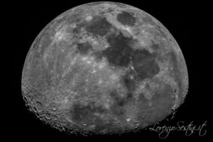 Luna Celestron c9 Canon 60d