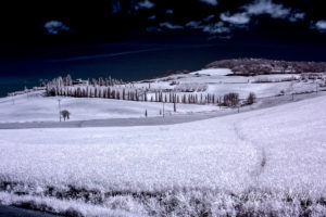 Infrarosso Val d'Orcia