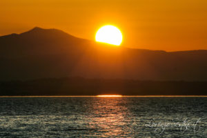 Tramonto da San Feliciano Lago Trasimeno