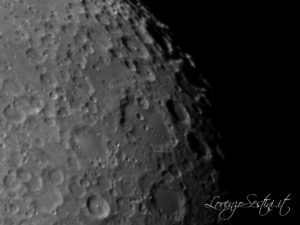 Mosaico Lunare Canon 60d telescopio c8