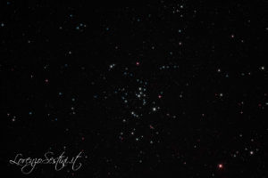 Ammasso aperto m47 canon 1100d full spectrum con filtro l-pro heq5 Newton 150-750 Sky Watcher guida atik titan mono.