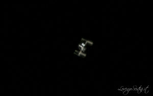 Iss Stazione spaziale internazionale da Arezzo