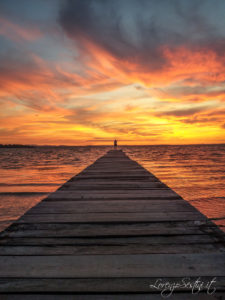 Lago trasimeno tramonto