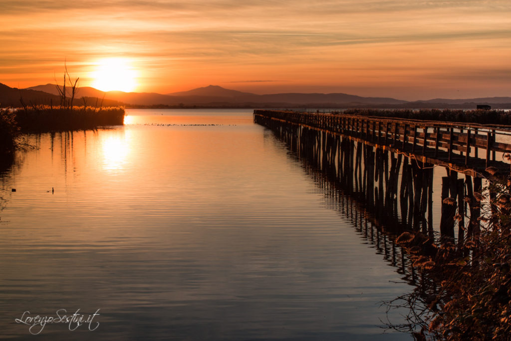 Tramonto al Lago Trasimeno