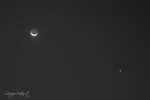 Luna e Venere.