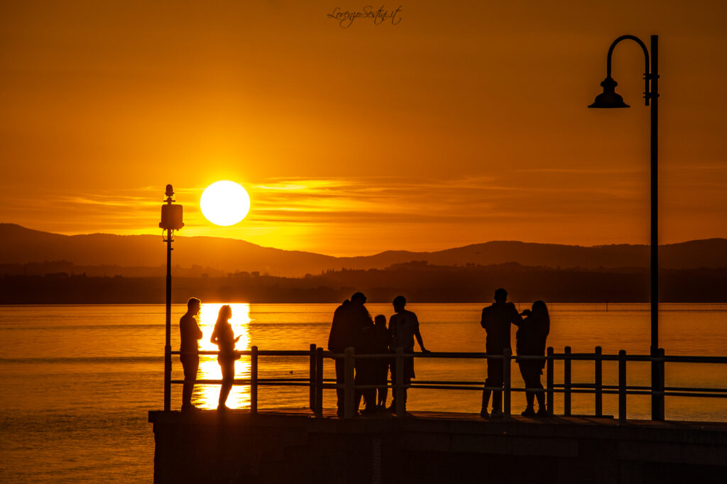 Tramonto Lago Trasimeno